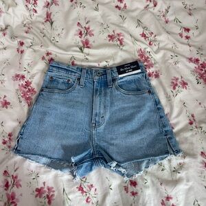Abercrombie & Fitch Blue Jean Shorts